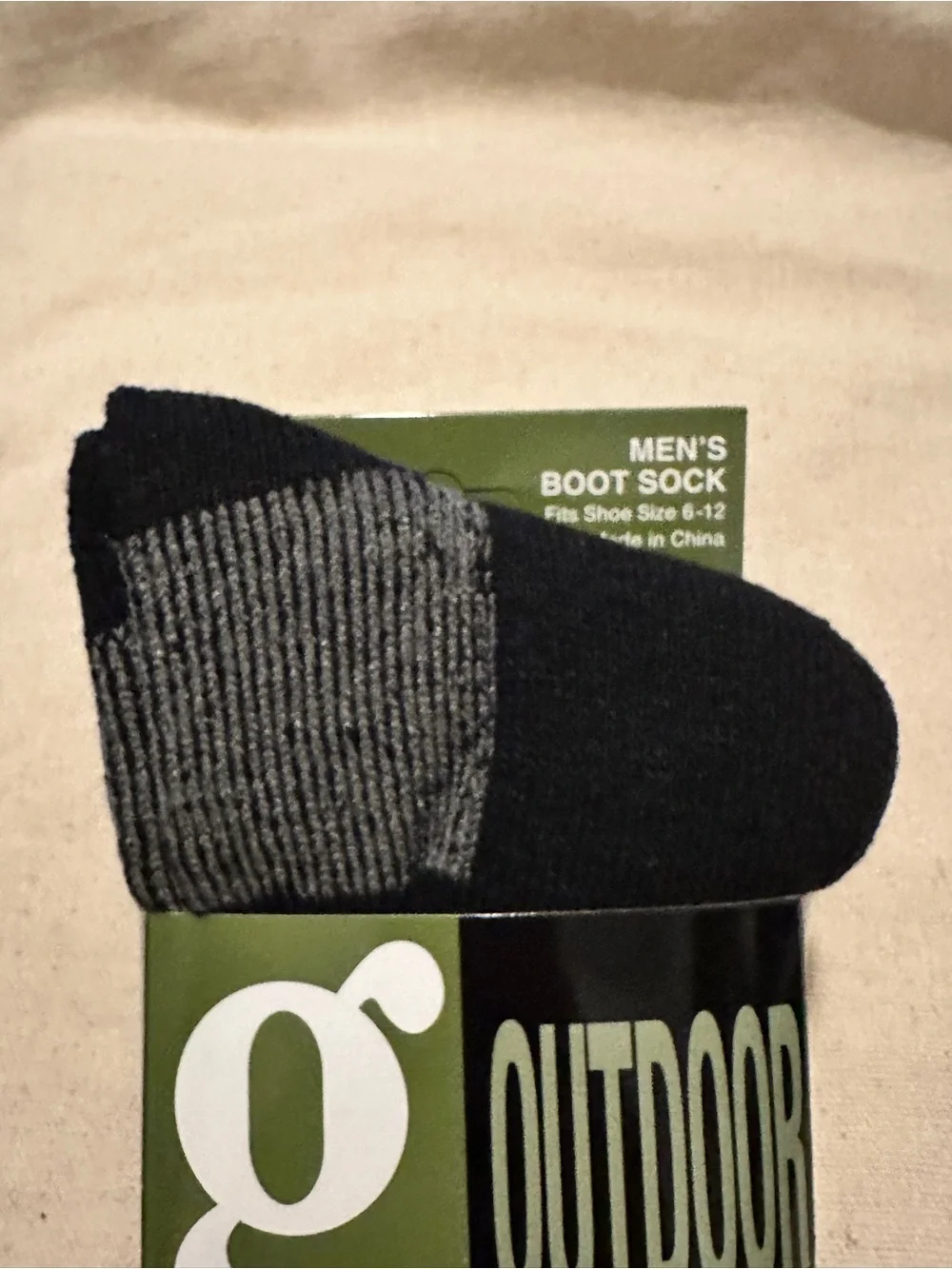 Gold Medal | Socks | Outdoor Men's Black & Gray Crew Socks